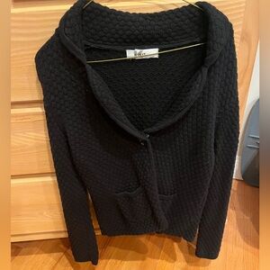 Kikit Women's Black cardigan Sweater SMALL